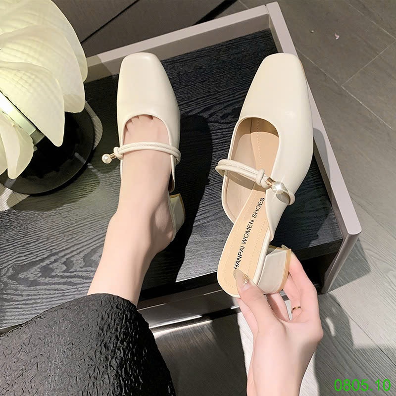 25HA0805.10 - SỤC GÓT VUÔNG THỜI TRANG NỮ