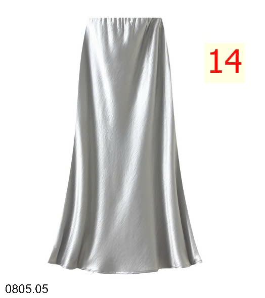 25HA0805.05 - CHÂN VÁY LỤA SATIN NHÀ ANGEL