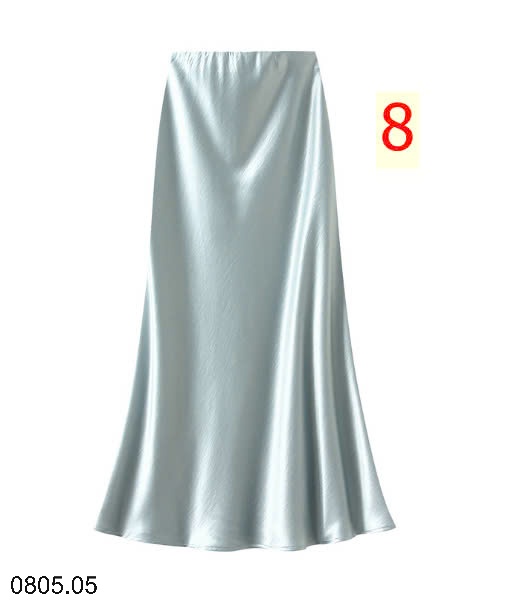 25HA0805.05 - CHÂN VÁY LỤA SATIN NHÀ ANGEL