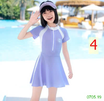 25HA0705.19 - VÁY BƠI LIỀN THÂN BÉ GÁI