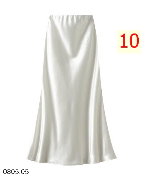 25HA0805.05 - CHÂN VÁY LỤA SATIN NHÀ ANGEL