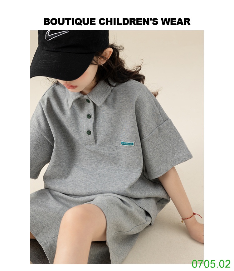 25HA0705.02 - BỘ POLO SIZE ĐẠI BÉ GÁI