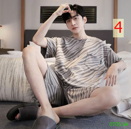 25HA0705.04 - BỘ NAM CỘC TAY MẶC NHÀ