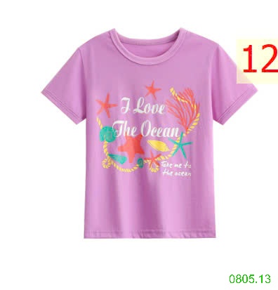 25HA0805.13 - SET 2 ÁO COTTON NỘI ĐỊA BÉ GÁI
