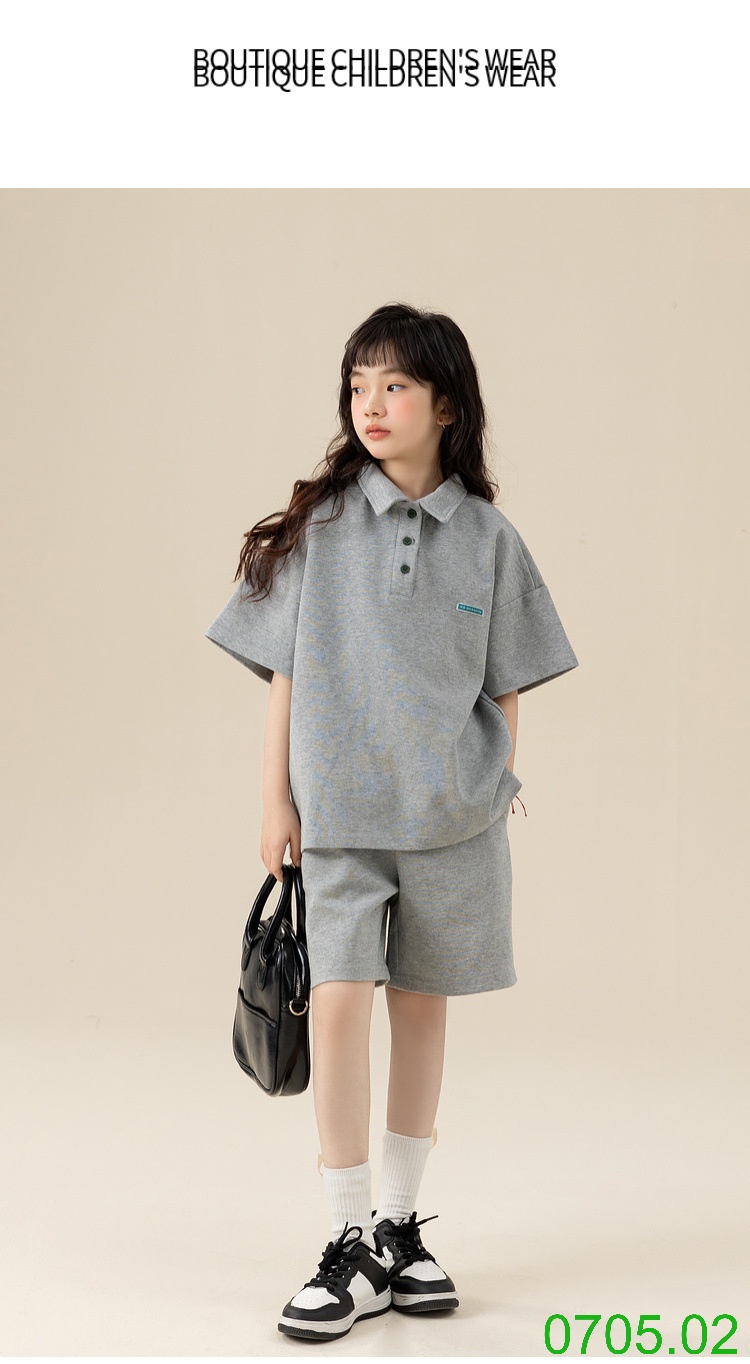 25HA0705.02 - BỘ POLO SIZE ĐẠI BÉ GÁI