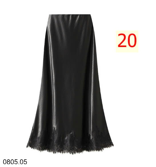 25HA0805.05 - CHÂN VÁY LỤA SATIN NHÀ ANGEL