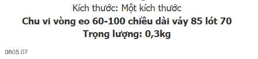 25HA0805.07 - CHÂN VÁY VOAN DÁNG DÀI THẮT NƠ NHÀ ANGEL