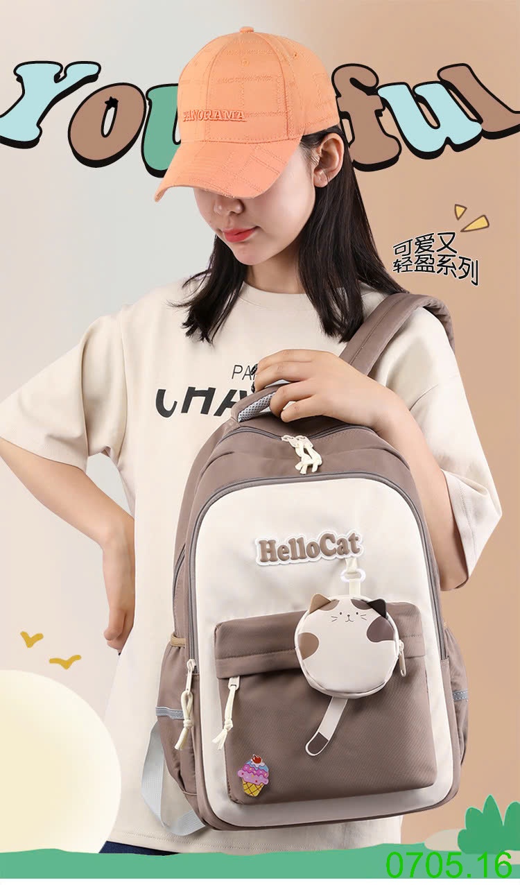 25HA0705.16 - BALO HELLO CAT XINH XẮN