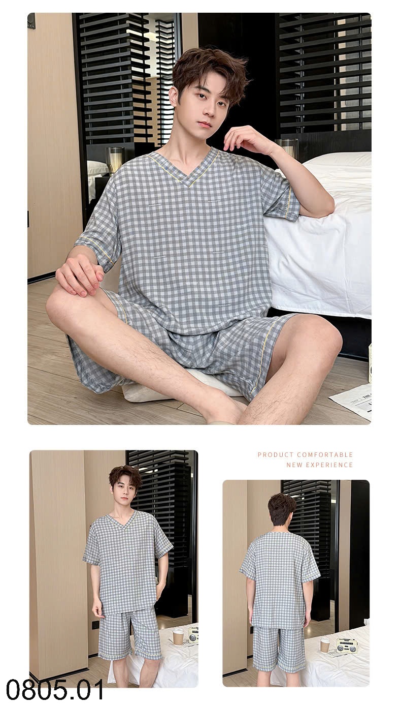 25HA0805.01 - BỘ NGỦ CỘC TAY NAM