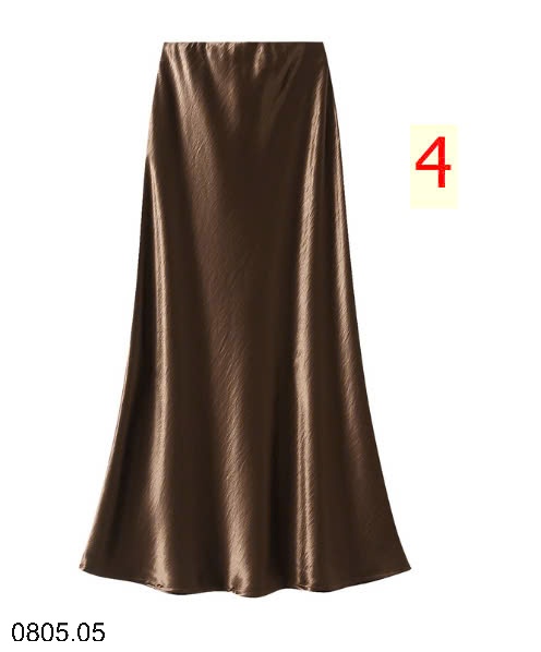 25HA0805.05 - CHÂN VÁY LỤA SATIN NHÀ ANGEL