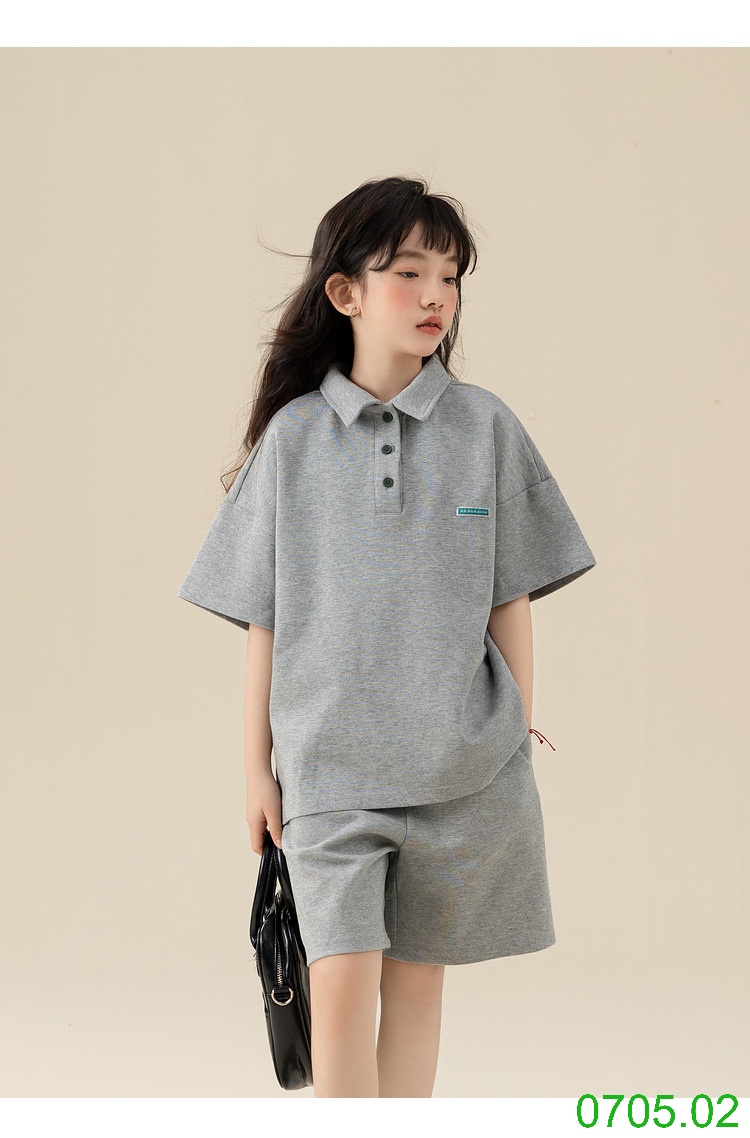 25HA0705.02 - BỘ POLO SIZE ĐẠI BÉ GÁI