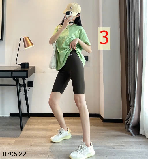 25HA0705.22 - SET 2 QUẦN TẬP LEGGING NỮ