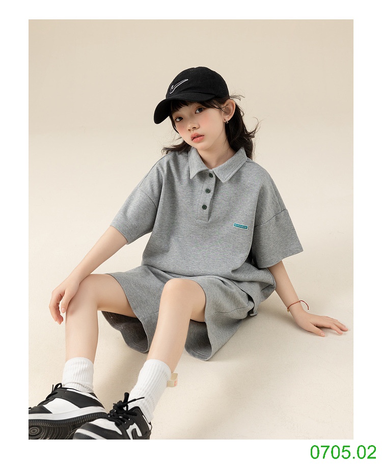 25HA0705.02 - BỘ POLO SIZE ĐẠI BÉ GÁI
