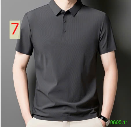 25HA0805.11 - ÁO POLO NAM LÀM MÁT LỤA BĂNG