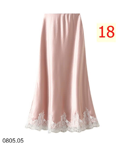 25HA0805.05 - CHÂN VÁY LỤA SATIN NHÀ ANGEL