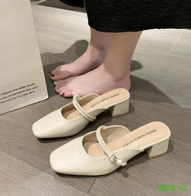 25HA0805.10 - SỤC GÓT VUÔNG THỜI TRANG NỮ