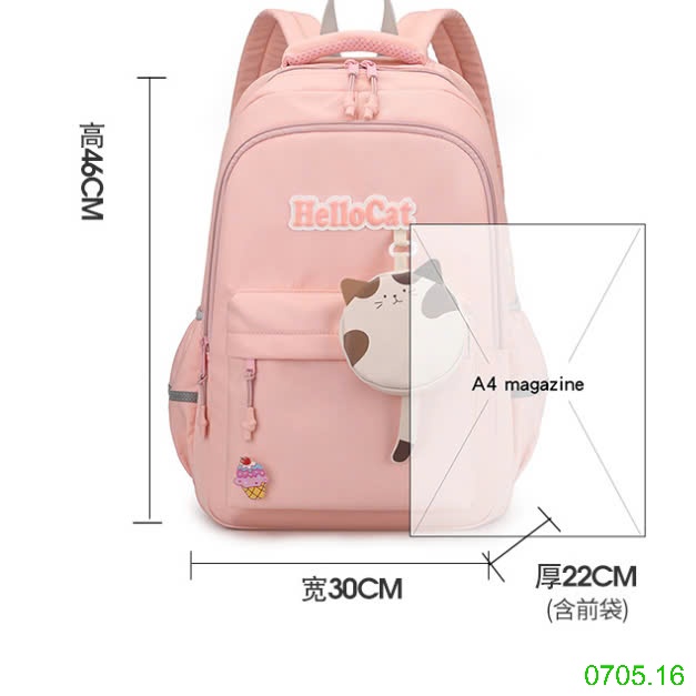25HA0705.16 - BALO HELLO CAT XINH XẮN