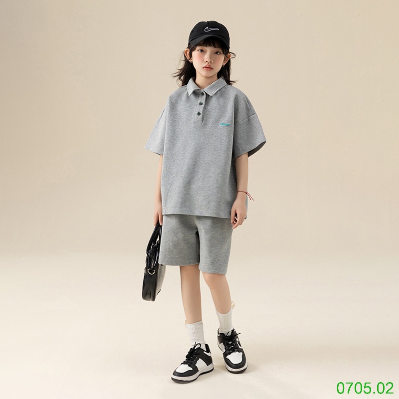 25HA0705.02 - BỘ POLO SIZE ĐẠI BÉ GÁI