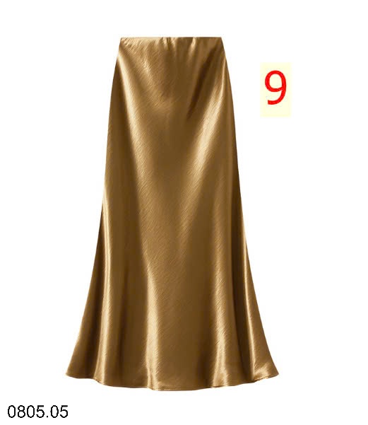 25HA0805.05 - CHÂN VÁY LỤA SATIN NHÀ ANGEL