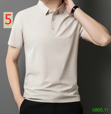 25HA0805.11 - ÁO POLO NAM LÀM MÁT LỤA BĂNG