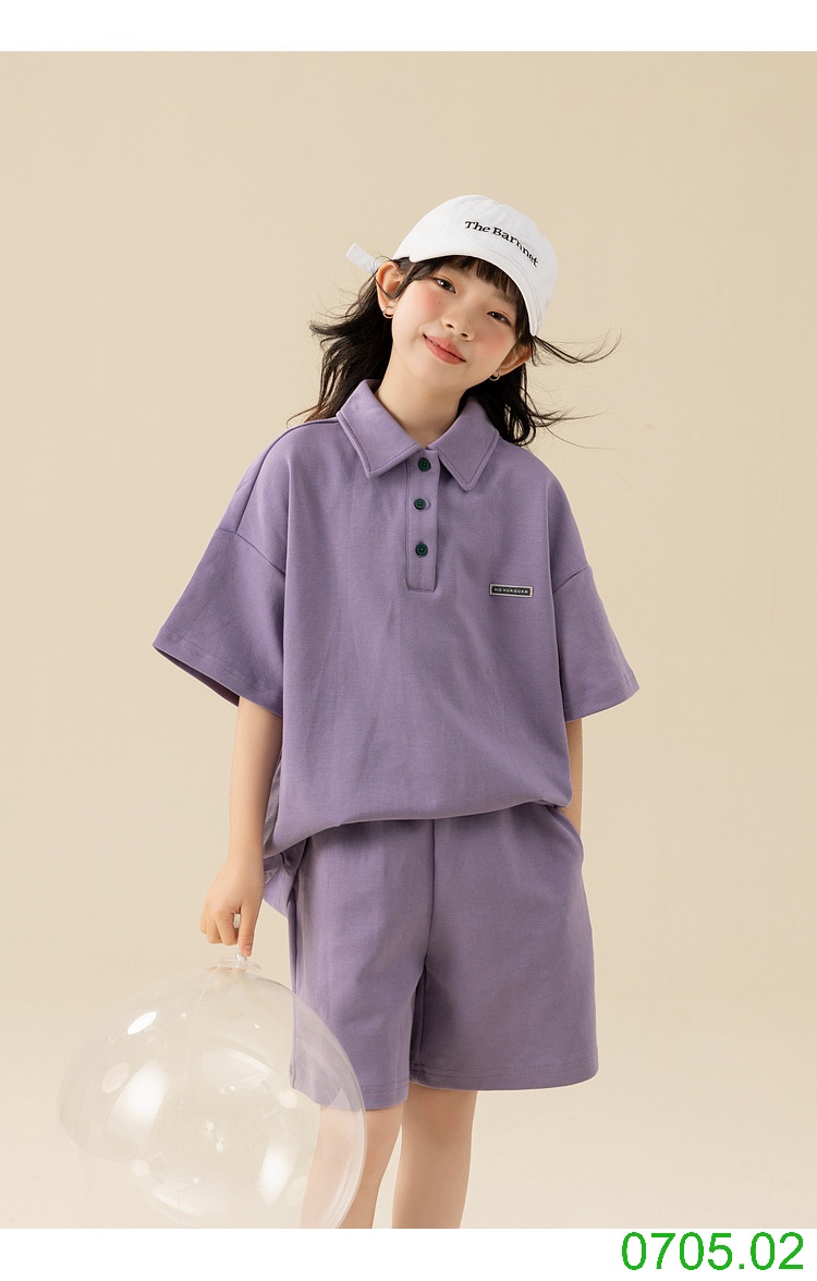 25HA0705.02 - BỘ POLO SIZE ĐẠI BÉ GÁI