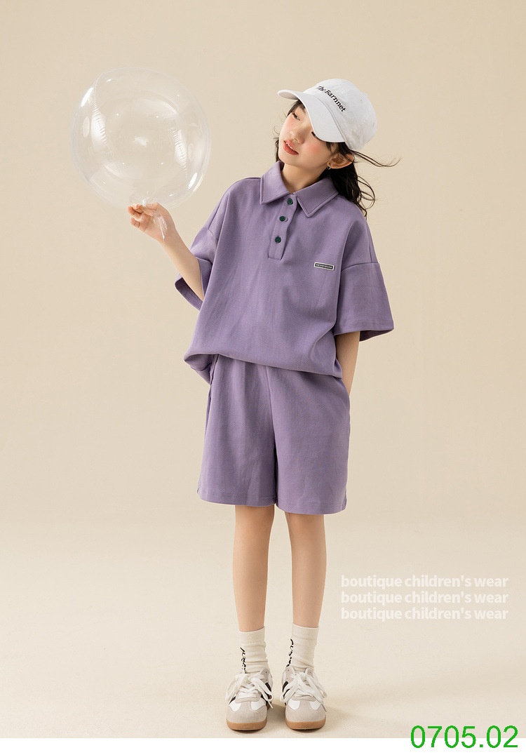 25HA0705.02 - BỘ POLO SIZE ĐẠI BÉ GÁI