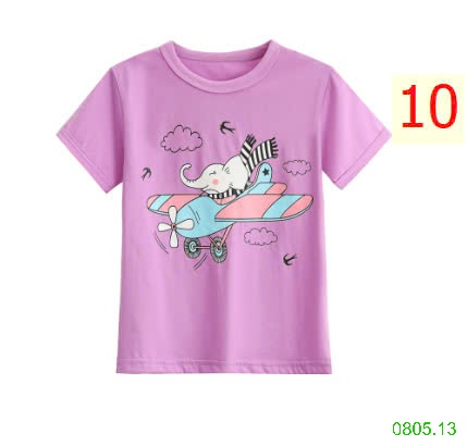 25HA0805.13 - SET 2 ÁO COTTON NỘI ĐỊA BÉ GÁI