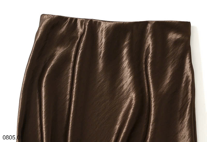 25HA0805.05 - CHÂN VÁY LỤA SATIN NHÀ ANGEL