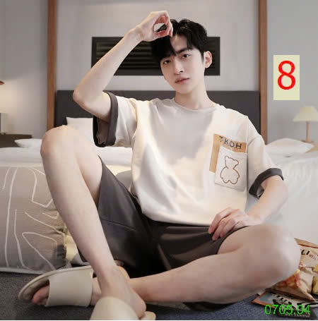 25HA0705.04 - BỘ NAM CỘC TAY MẶC NHÀ