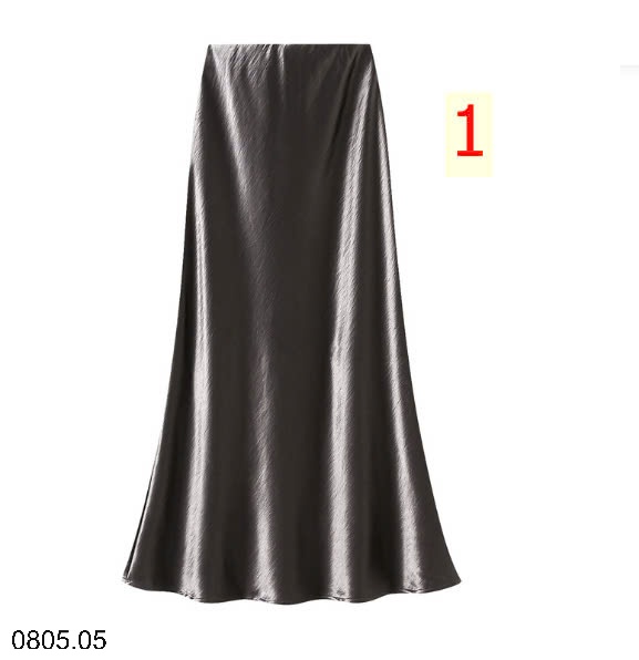 25HA0805.05 - CHÂN VÁY LỤA SATIN NHÀ ANGEL