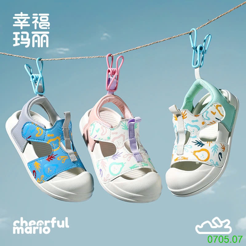 25HA0705.07 - SANDAL MŨI KÍN THOÁNG KHÍ CHO BÉ