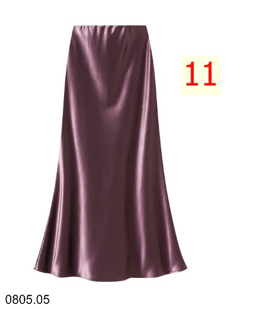 25HA0805.05 - CHÂN VÁY LỤA SATIN NHÀ ANGEL