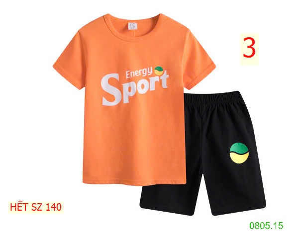 25HA0805.15 - BỘ MẶC NHÀ COTTON CHO BÉ SIZE ĐẠI