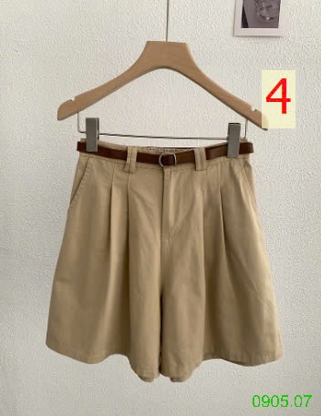 25HA0905.07 - QUẦN SHORT NỮ CHỮ A QUẢNG CHÂU
