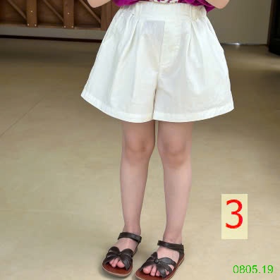 25HA0805.19 - QUẦN SHORT AMBB BÉ GÁI