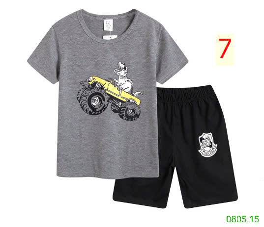 25HA0805.15 - BỘ MẶC NHÀ COTTON CHO BÉ SIZE ĐẠI