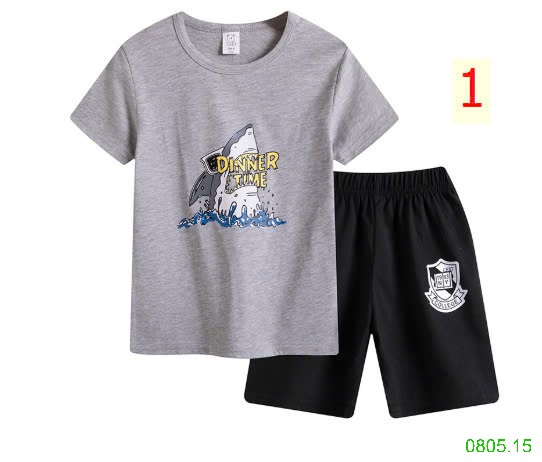 25HA0805.15 - BỘ MẶC NHÀ COTTON CHO BÉ SIZE ĐẠI