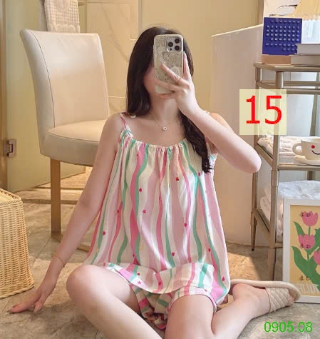 25HA0905.08 - BỘ LANH LỤA 2 DÂY CHO NỮ