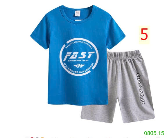 25HA0805.15 - BỘ MẶC NHÀ COTTON CHO BÉ SIZE ĐẠI