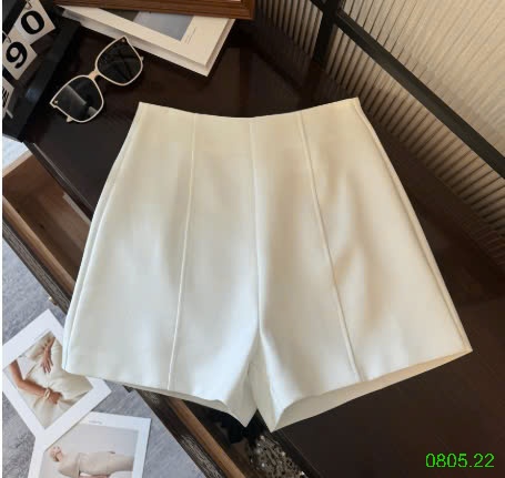 25HA0805.22 - QUẦN SHORT CẠP CAO NHÀ ANNA