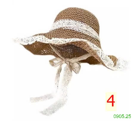 25HA0905.25 - MŨ CÓI ĐI BIỂN ĐIỆU ĐÀ
