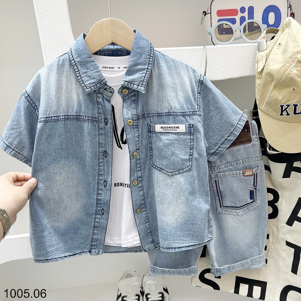 25HA1005.06 - SET BỘ DEMIN HÃNG KACADY BÉ TRAI