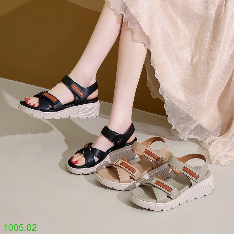 25HA1005.02 - SANDAL ĐẾ XUỒNG CHO NỮ