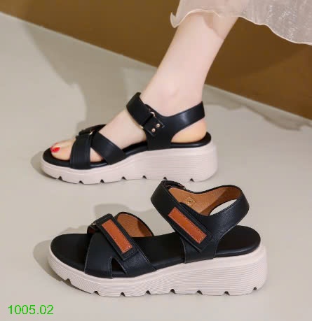 25HA1005.02 - SANDAL ĐẾ XUỒNG CHO NỮ