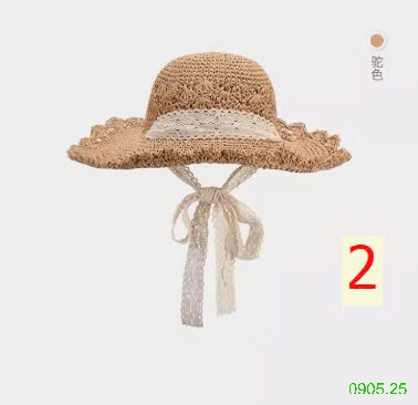25HA0905.25 - MŨ CÓI ĐI BIỂN ĐIỆU ĐÀ