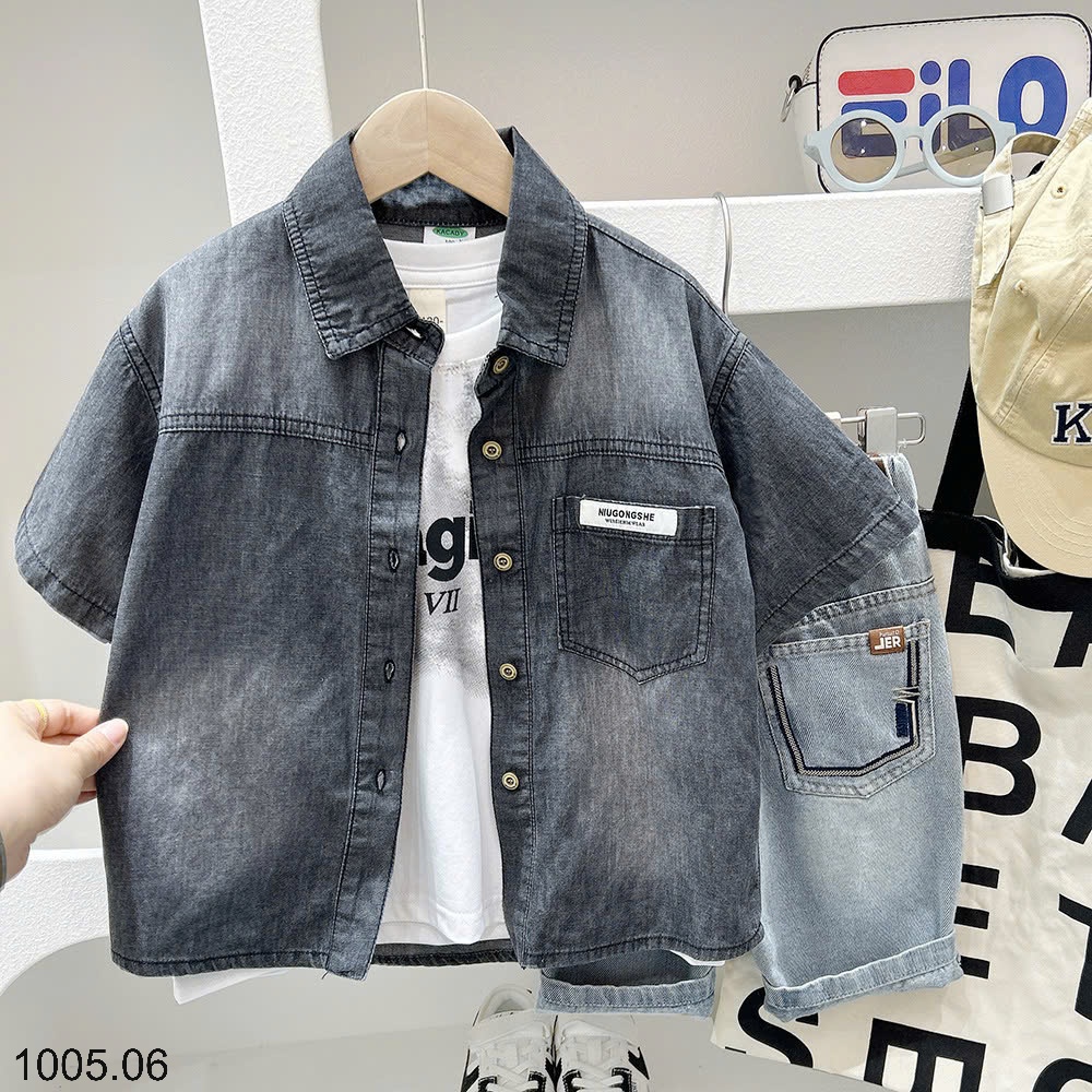 25HA1005.06 - SET BỘ DEMIN HÃNG KACADY BÉ TRAI