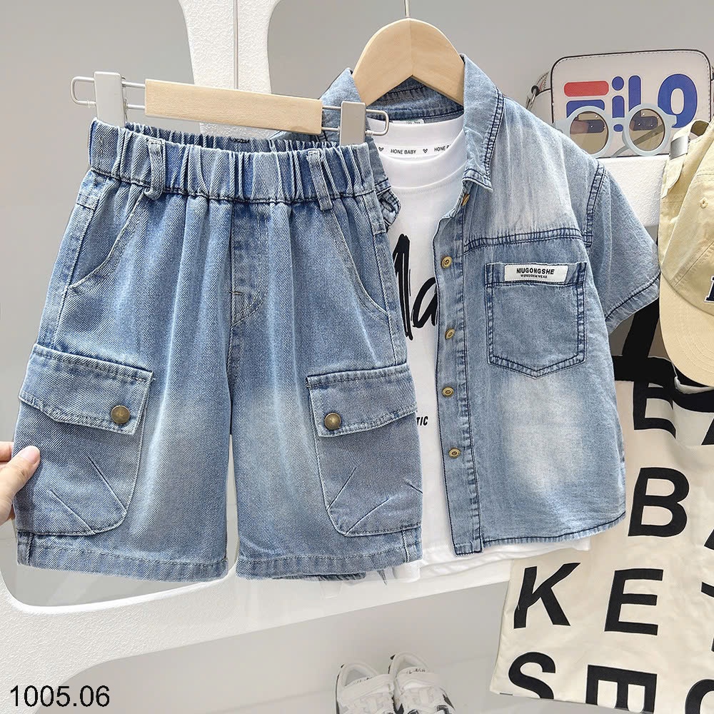 25HA1005.06 - SET BỘ DEMIN HÃNG KACADY BÉ TRAI