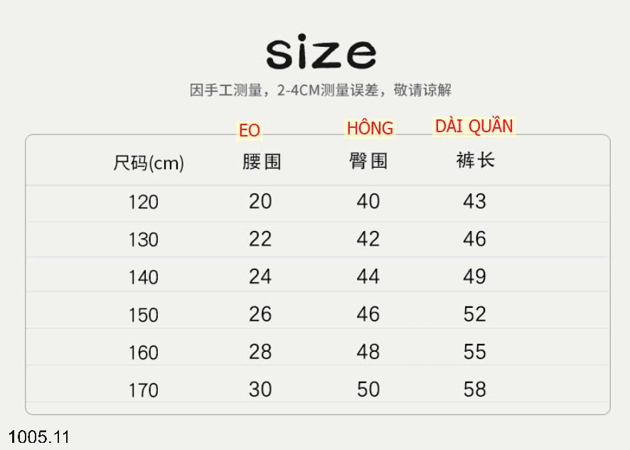 25HA1005.11 - QUẦN SHORT QUẢNG CHÂU CAO CẤP SIZE ĐẠI BÉ TRAI
