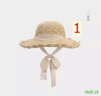 25HA0905.25 - MŨ CÓI ĐI BIỂN ĐIỆU ĐÀ