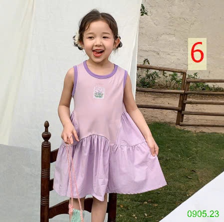 25HA0905.23 - VÁY XÒE SÁT NÁCH BÉ GÁI